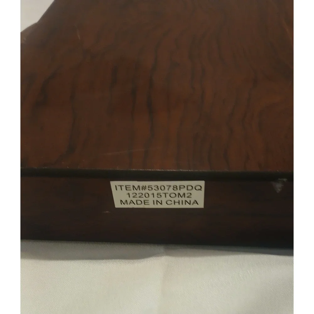 Vintage Wooden Art‎ Box With Medal Snaps To Close